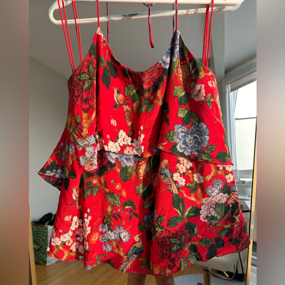 Alice + Olivia Halter Neck Tank